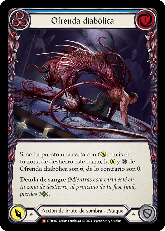 Card: Diabolic Offering (blu)