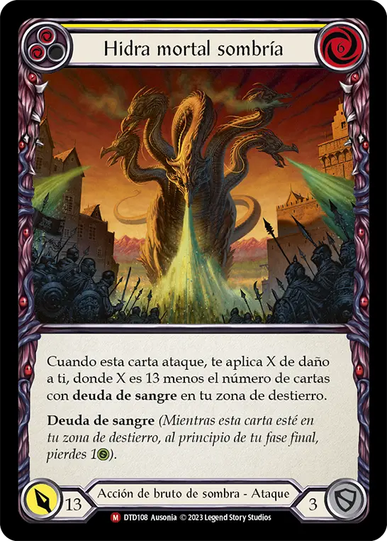 Card: Shaden Death Hydra (yel)