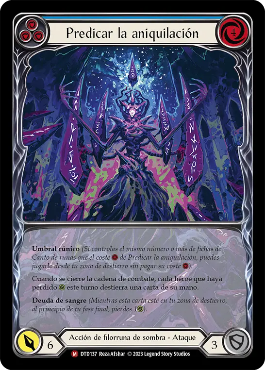 Card: Widespread Annihilation (blu)
