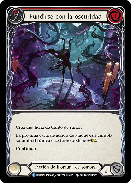 Card: Envelop in Darkness (red)