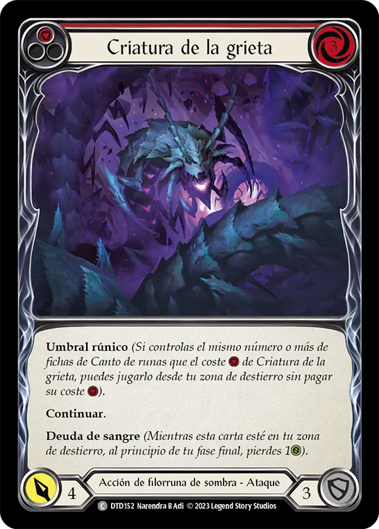 Card: Rift Skitter (red)