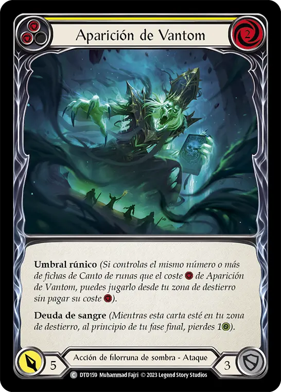 Card: Vantom Wraith (yel)