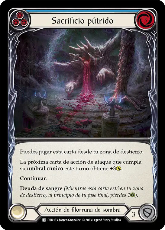 Card: Putrid Stirrings (blu)