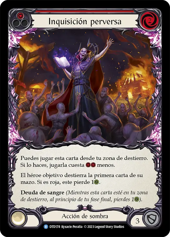 Card: Vile Inquisition (red)