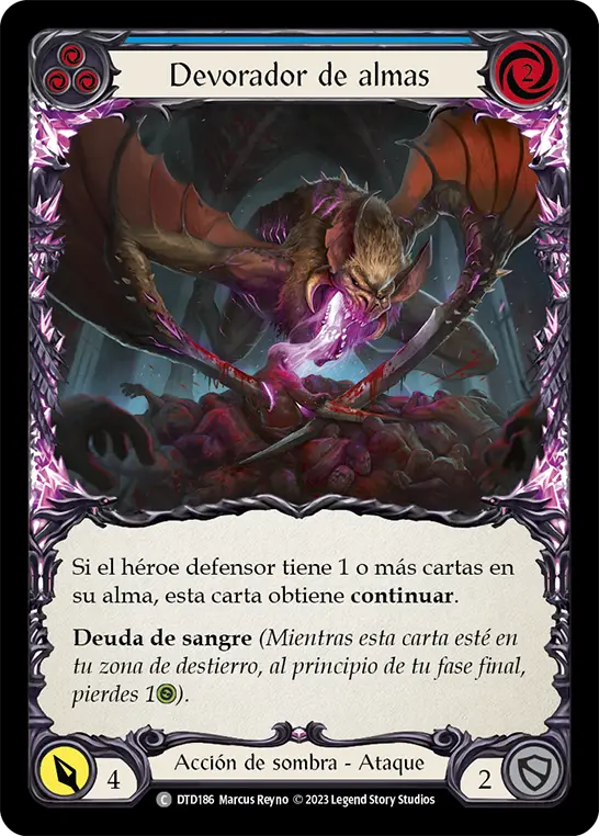 Card: Soul Cleaver (blu)