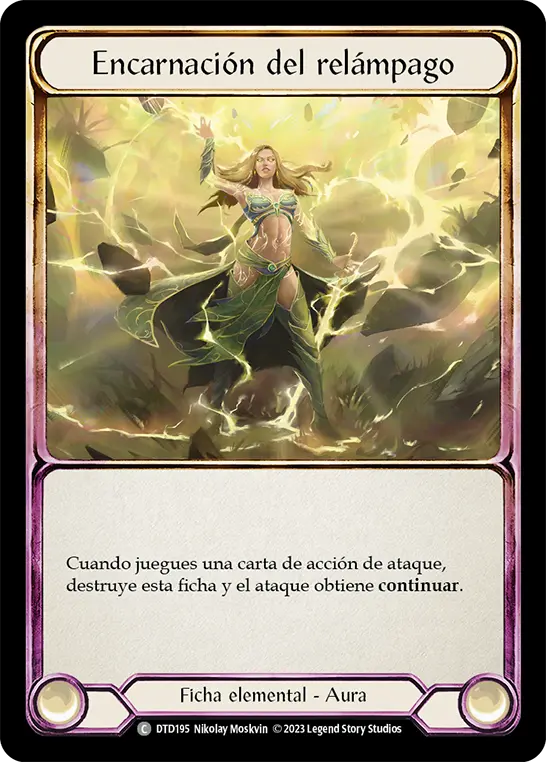 Card: Embodiment of Lightning