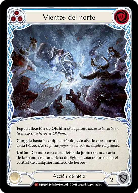 Card: Northern Winds (blu)
