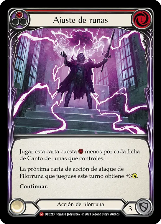 Card: Runic Reckoning (red)