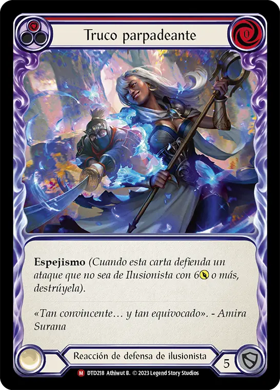 Card: Flicker Trick (red)