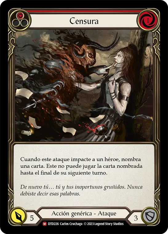 Card: Censor (red)