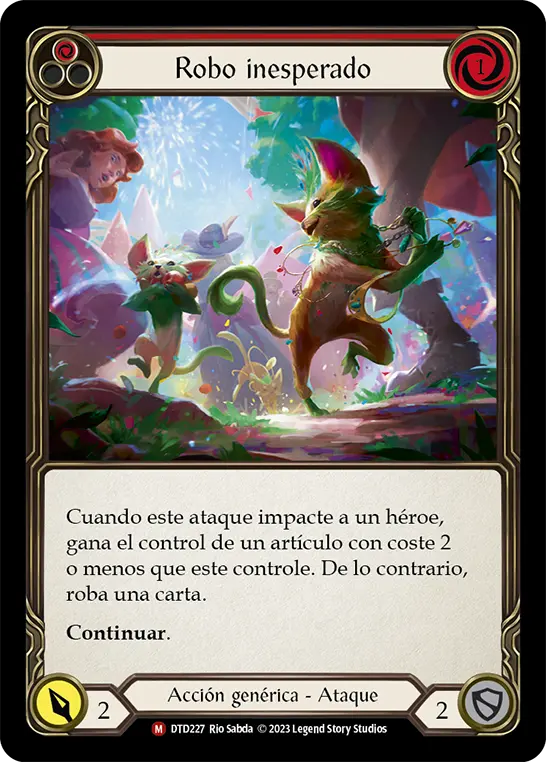 Card: Mischievous Meeps (red)