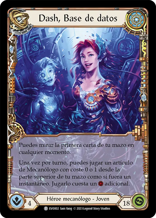 Card: Dash, Database