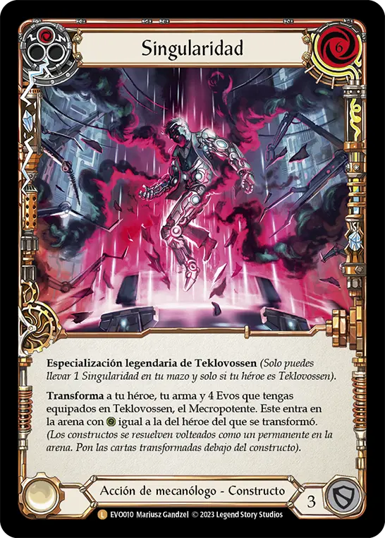 Card: Singularity (red)
