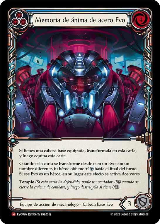 Card: Evo Steel Soul Memory (blu)