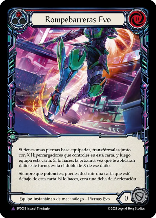 Card: Evo Mach Breaker (red)