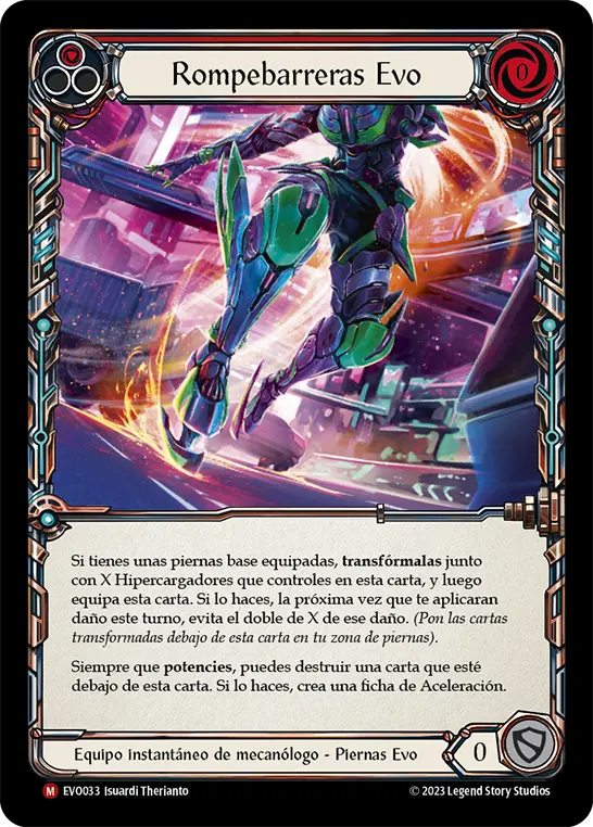 Card: Evo Mach Breaker (red)