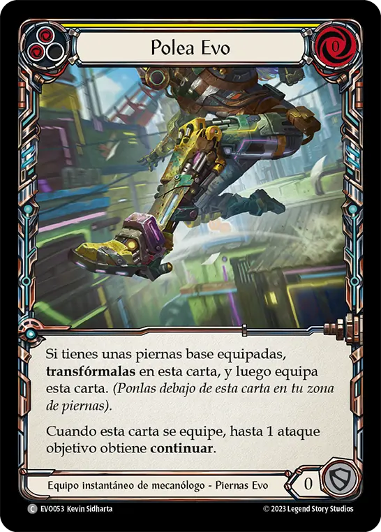 Card: Evo Zip Line (yel)