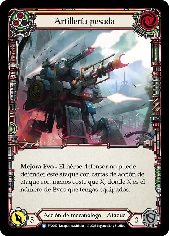 Card: Heavy Artillery (yel)