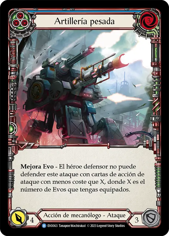 Card: Heavy Artillery (blu)