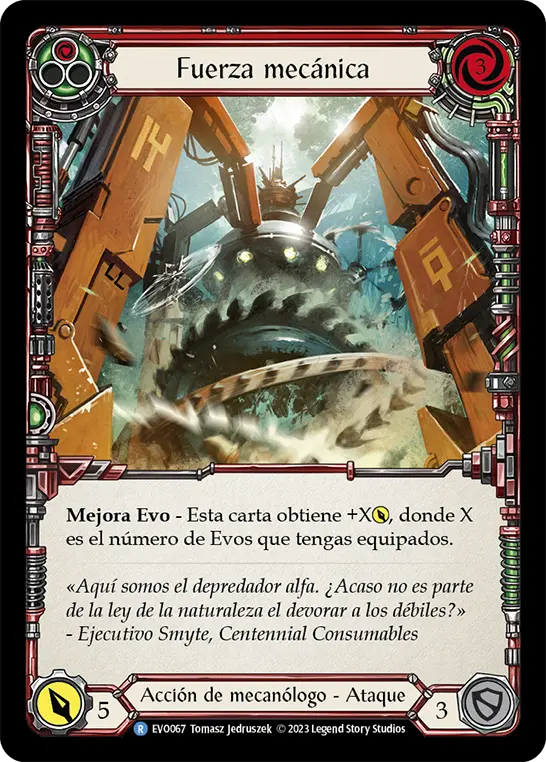 Card: Mechanical Strength (red)