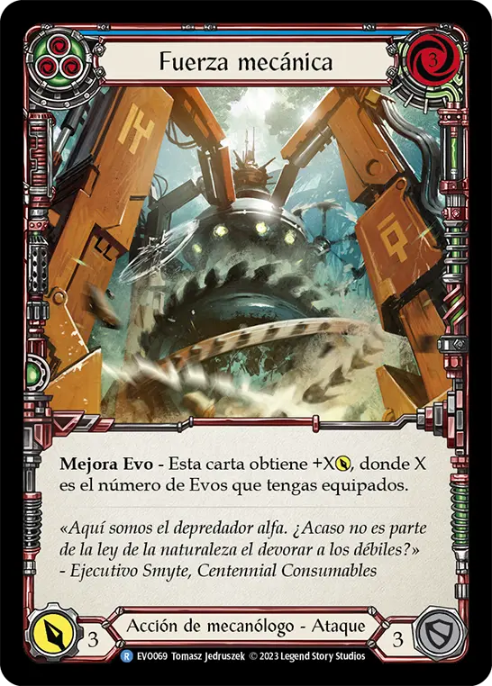 Card: Mechanical Strength (blu)