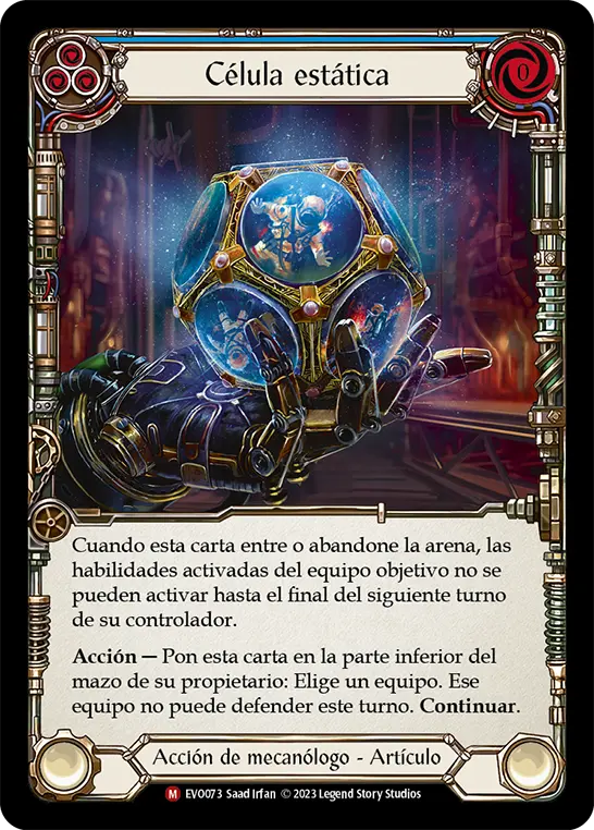 Card: Stasis Cell (blu)