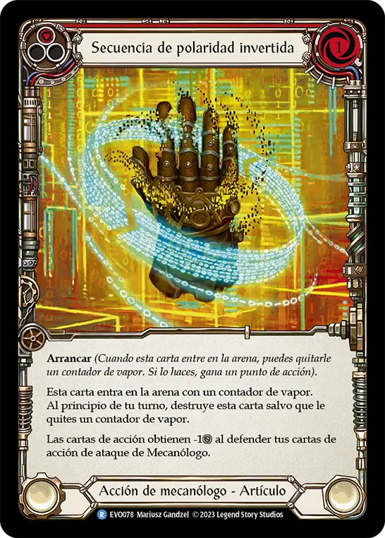 Card: Polarity Reversal Script (red)