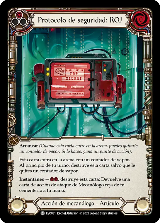 Card: Backup Protocol: RED (red)