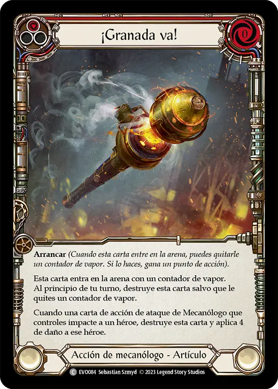 Card: Boom Grenade (red)
