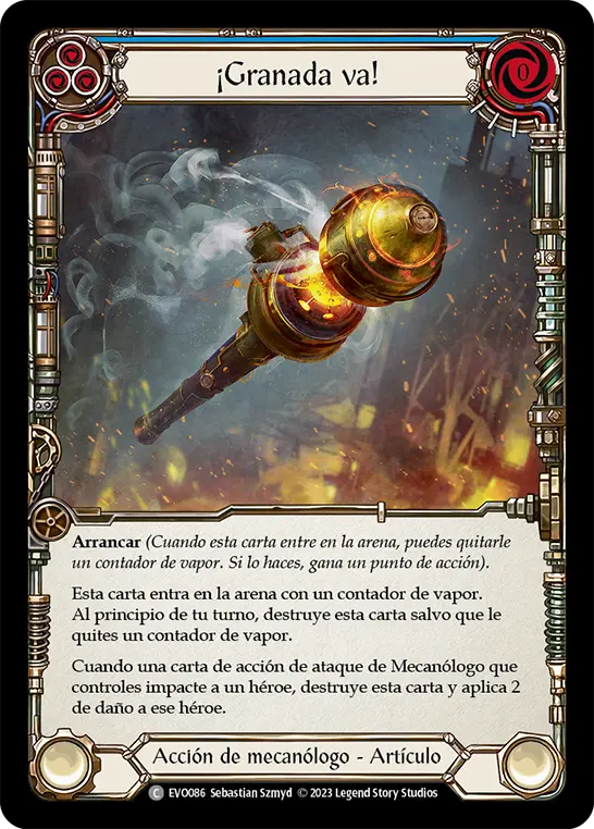 Card: Boom Grenade (blu)