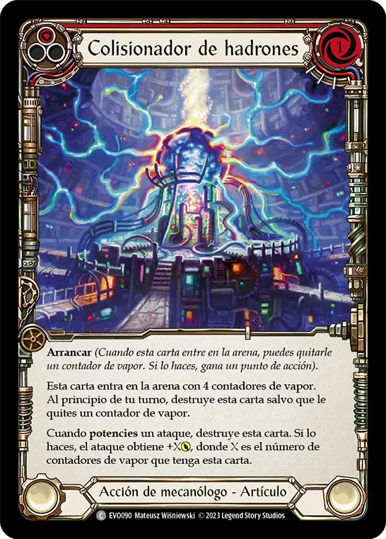 Card: Hadron Collider (red)