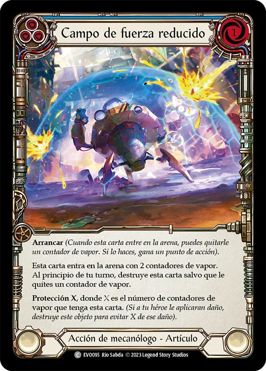 Card: Mini Forcefield (blu)