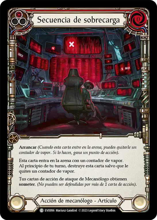 Card: Overload Script (red)