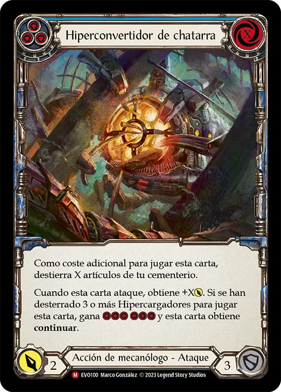 Card: Hyper Scrapper (blu)