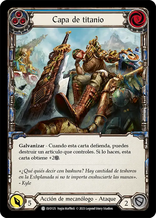 Card: Infuse Titanium (blu)