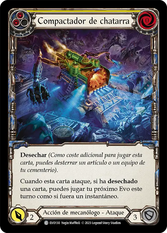 Card: Scrap Compactor (yel)