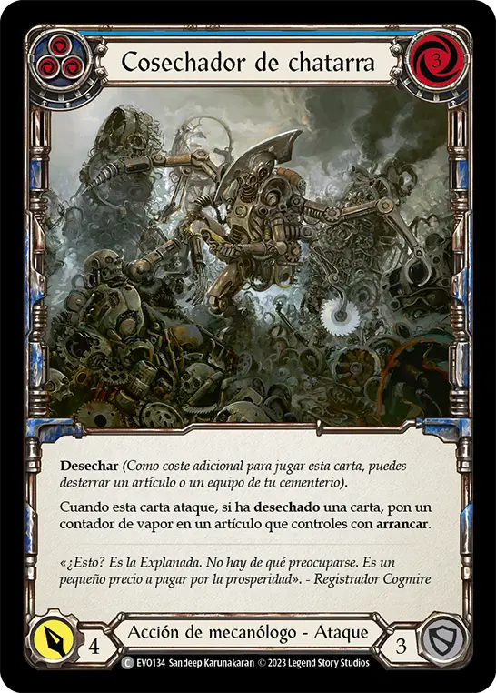 Card: Scrap Harvester (blu)