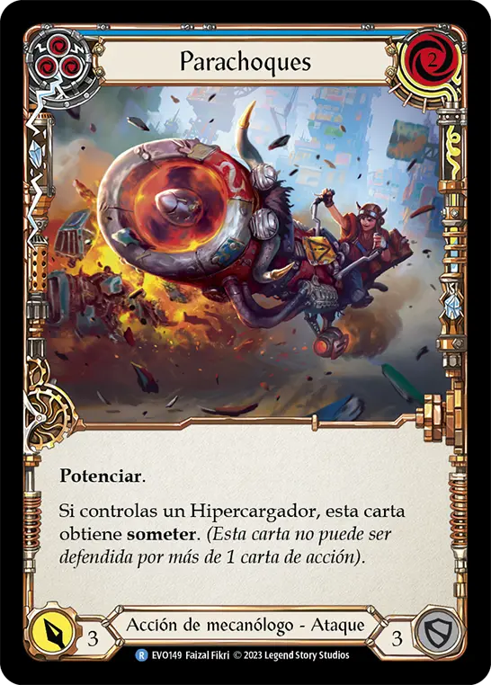 Card: Bull Bar (blu)
