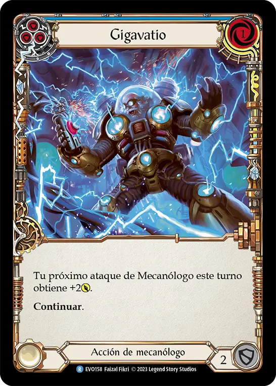 Card: Gigawatt (blu)