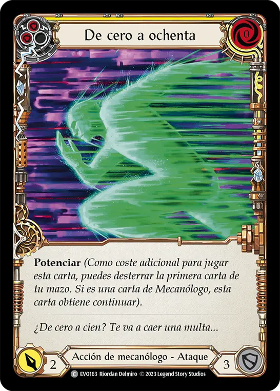 Card: Zero to Fifty (yel)