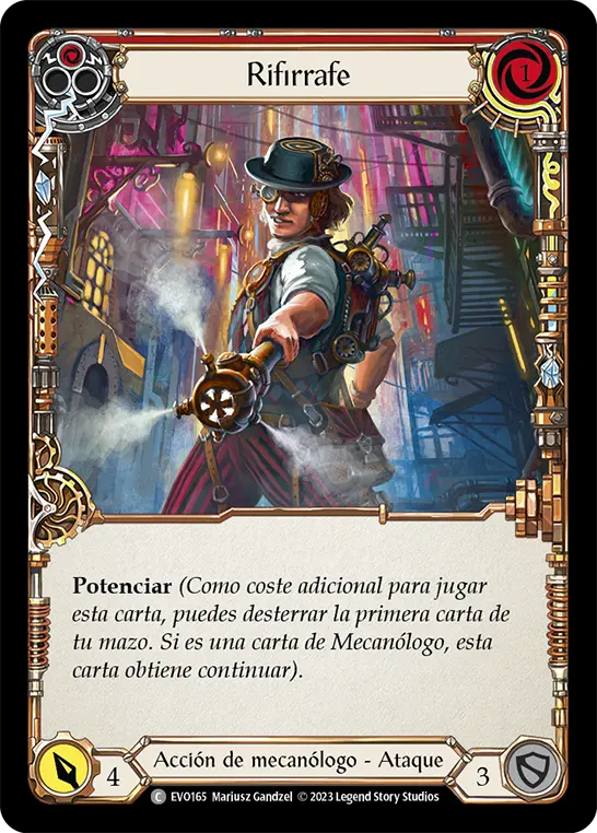 Card: Razzle Dazzle (red)