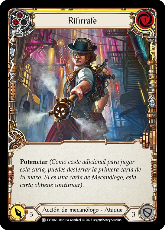 Card: Razzle Dazzle (yel)