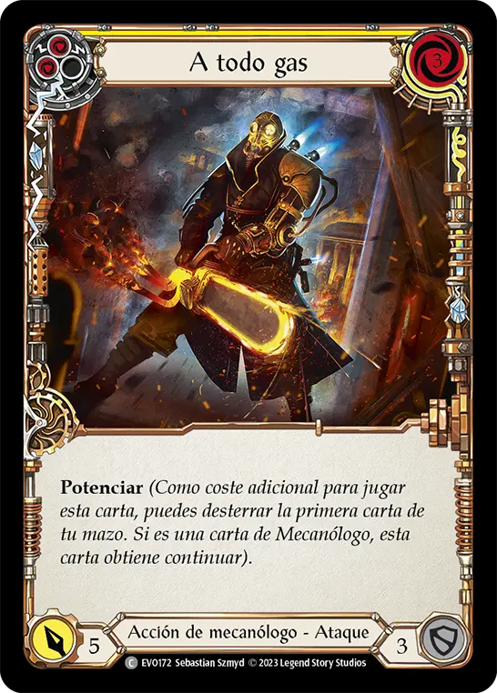 Card: Gas Guzzler (yel)