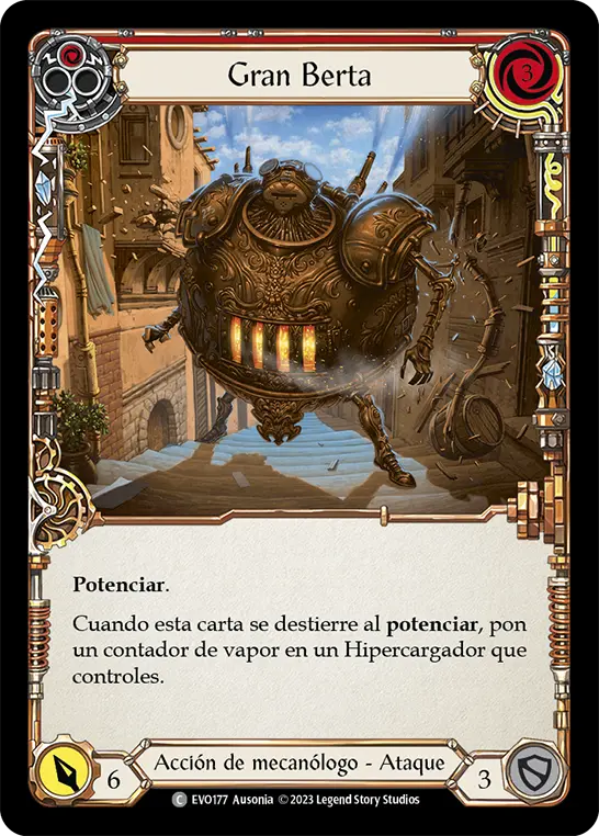 Card: Big Bertha (red)