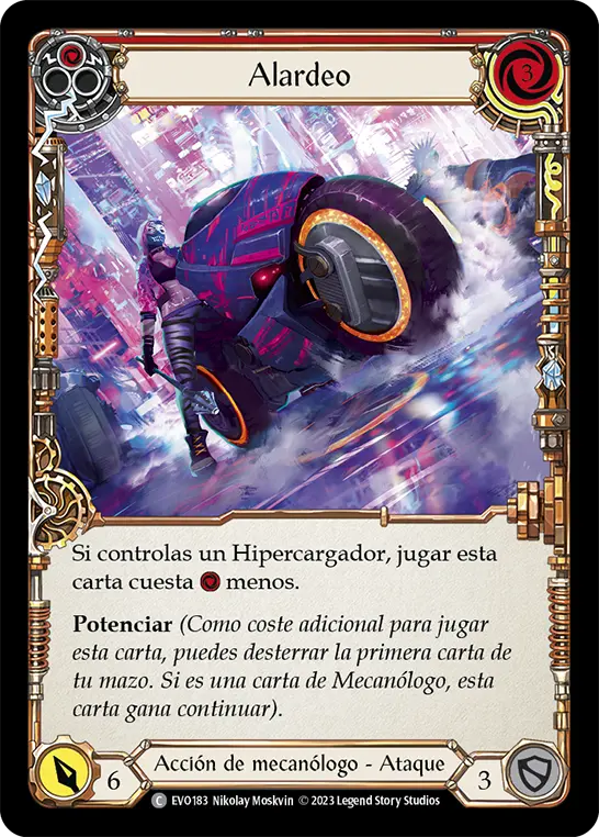 Card: Rev Up (red)