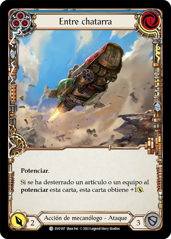 Card: Dumpster Dive (blu)