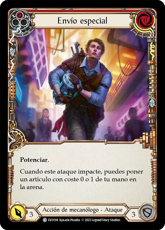Card: Expedite (red)