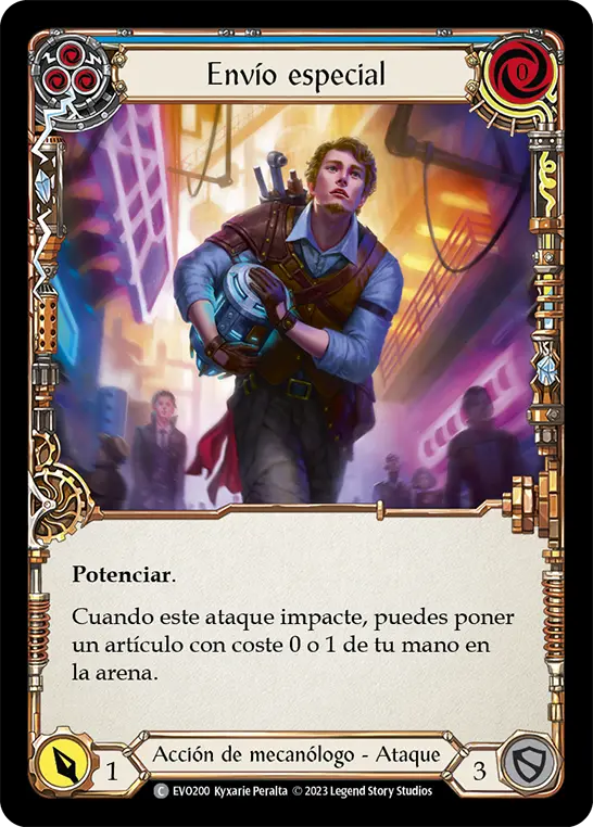Card: Expedite (blu)