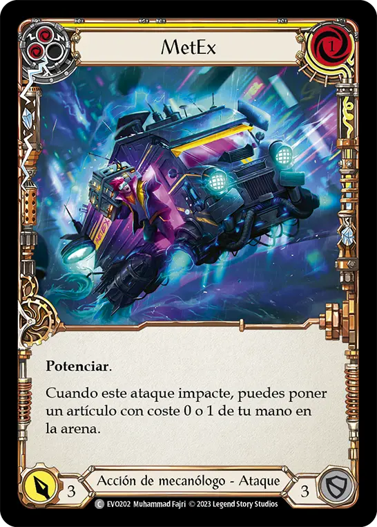 Card: MetEx (yel)