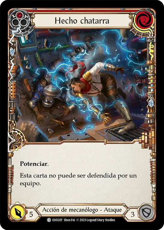 Card: Lay Waste (red)